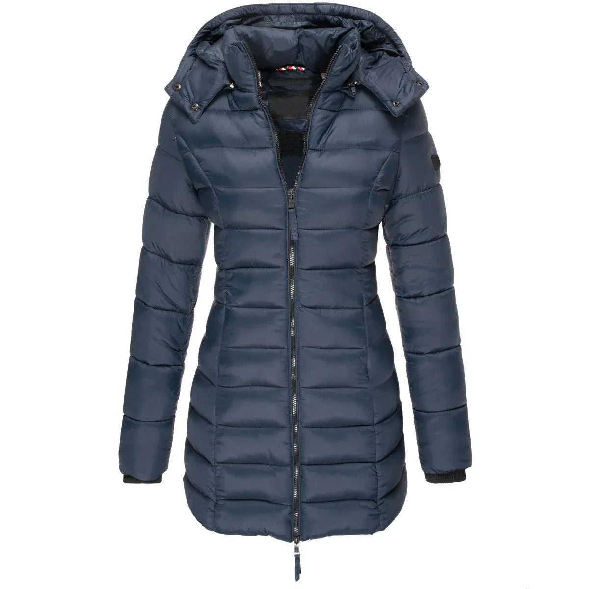 Long Warm Women's Quilted Jacket