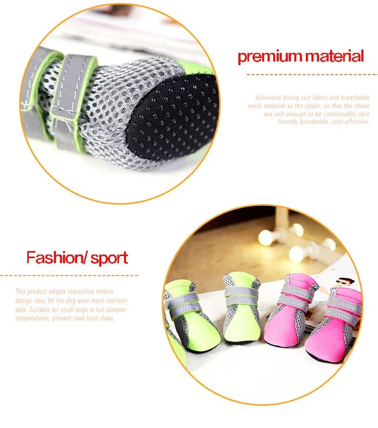 Luftiga Reflektiva Hundskor
