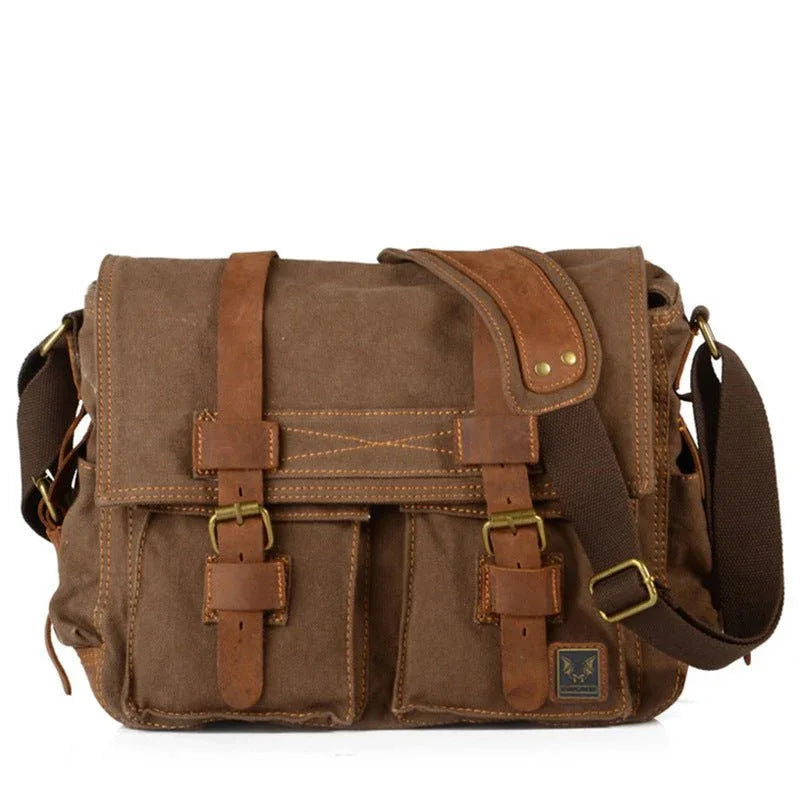 Men's Horizontal Square Messenger Shoulder Bags