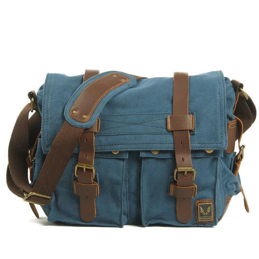 Men's Horizontal Square Messenger Shoulder Bags