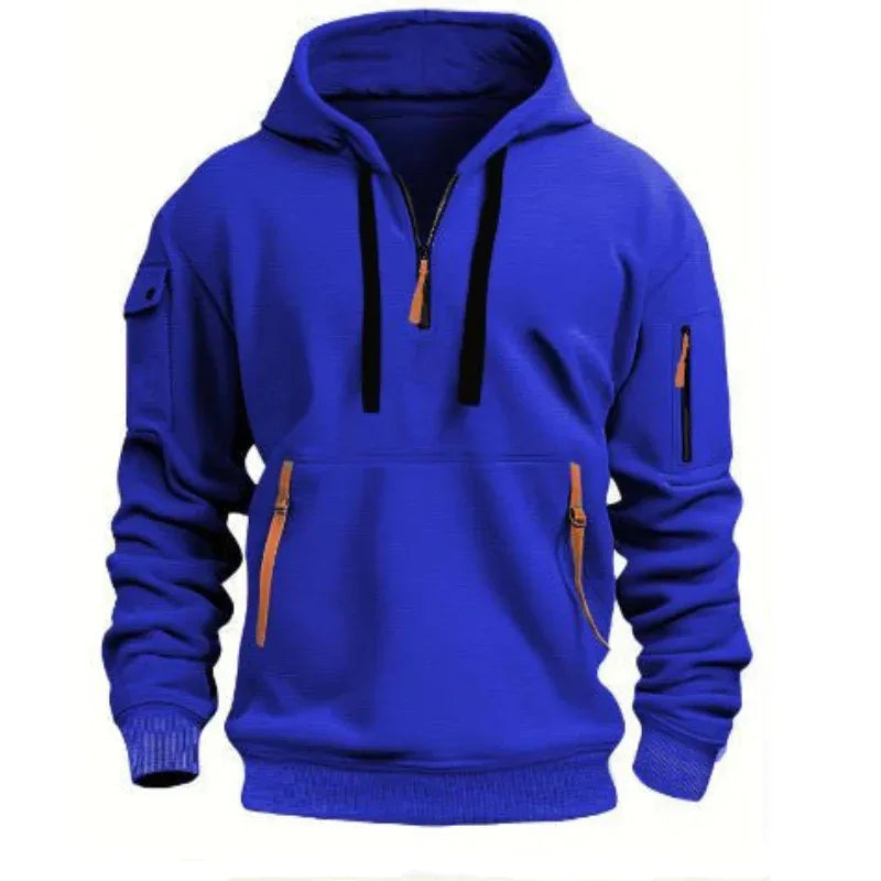 Men's Soft Comfortable Loose Fit Cotton Hoodie