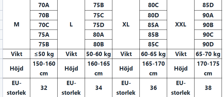 Midjeknäppt BH