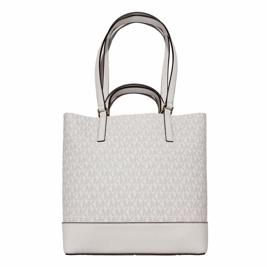 Michael Kors Axelväska Kelli Syntetlader Vit