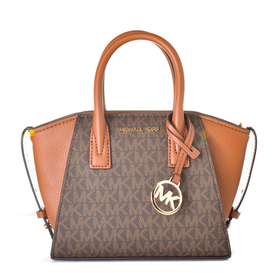 Michael Kors Handväska Avril Djup Vardagsvaska Brun