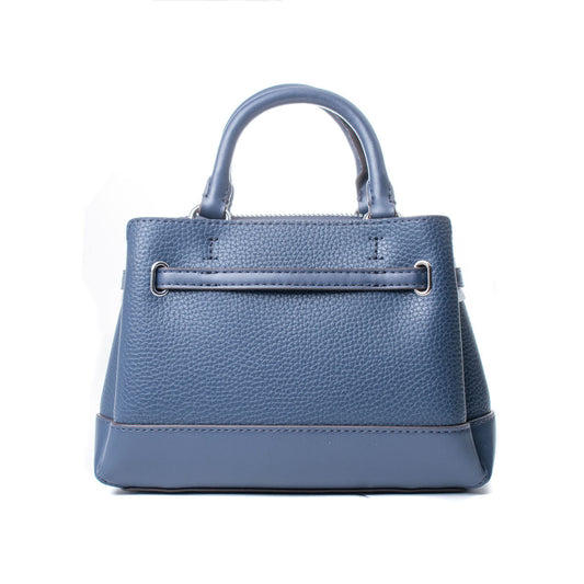 Michael Kors Handväska Reed Fullkornslader Blå