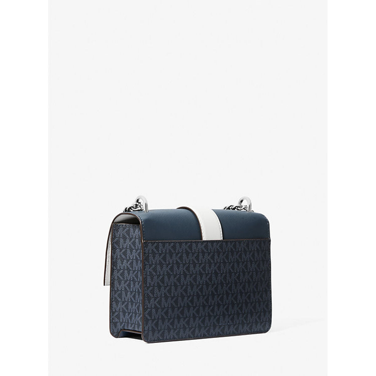 Michael Kors Axelväska Voyager Diskret Logotyp Blå