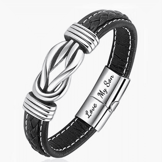 Till min son – Symboliskt armband med budskap