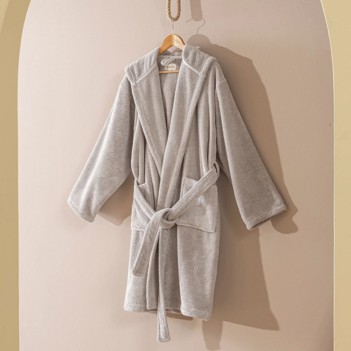 Morgonrock i premium bomull