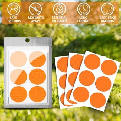 Myggplåster med myggmedel (120 ST)