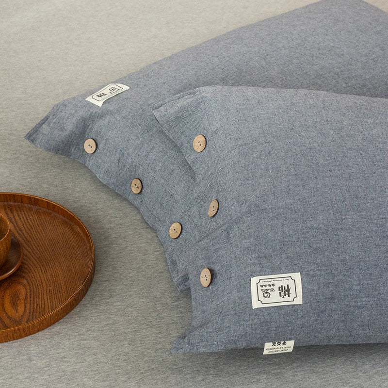 ROMA Örngotts­set - Ljusblå