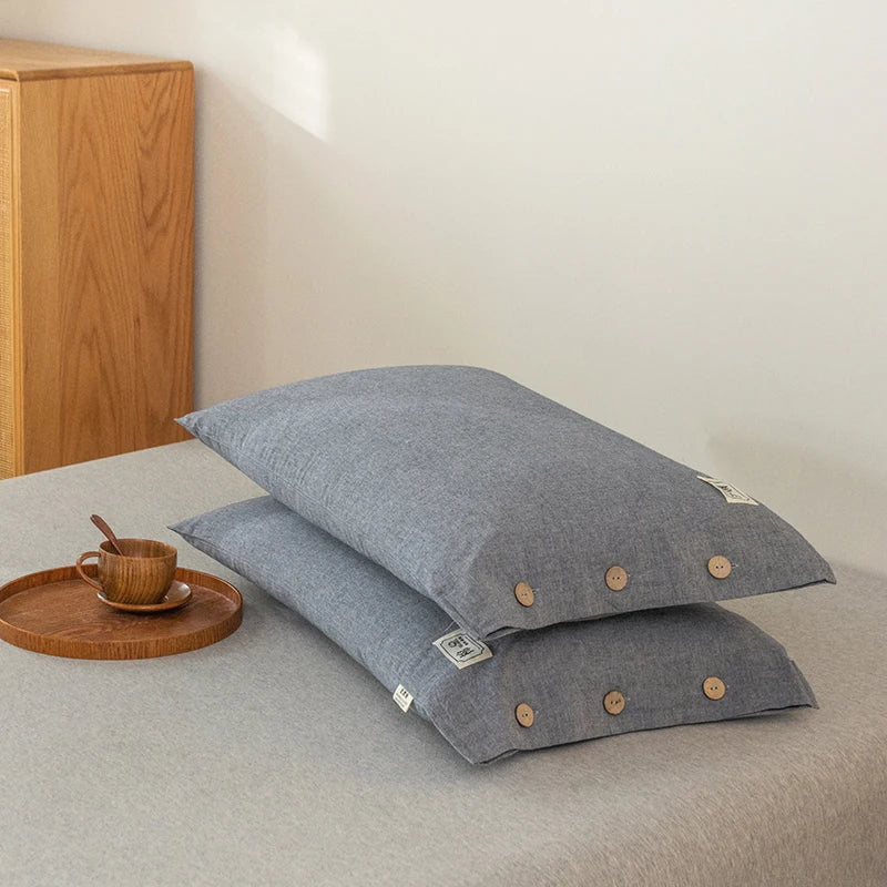 ROMA Örngotts­set - Ljusblå