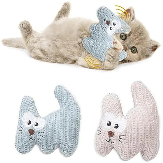 Plush Bite Resistant Teeth Cleaning Catnip Cat Kittens Chew Toys