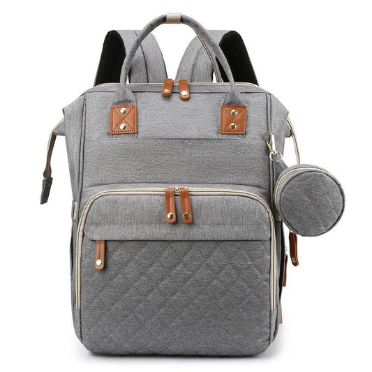 Portable Large Capacity Baby Crib Bed Diaper Bag In One