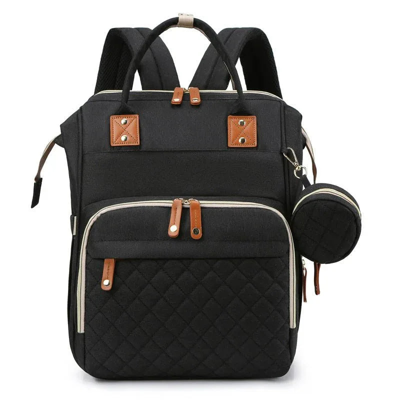 Portable Large Capacity Baby Crib Bed Diaper Bag In One