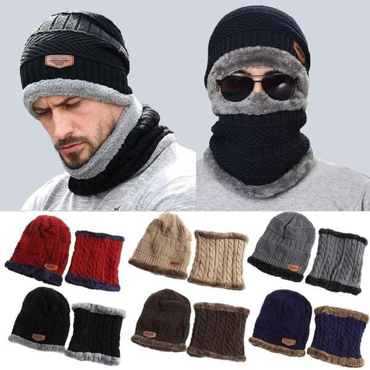 Set med mössa och halsduk