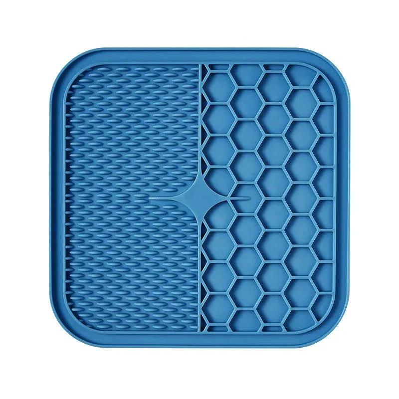 Silicone Pet Cat & Dog Licking Pad Slow Feeding Bowl