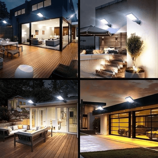 Solcellsdriven Utomhuslampa – Vattentät Trädgårdsbelysning