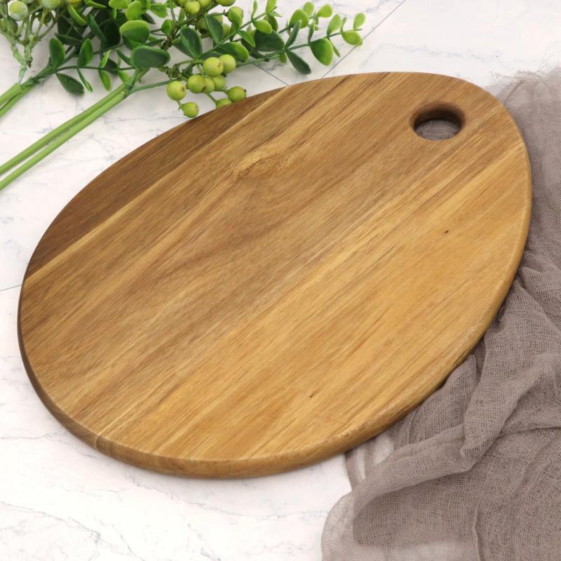 Solid Acacia Wood Cutting Board