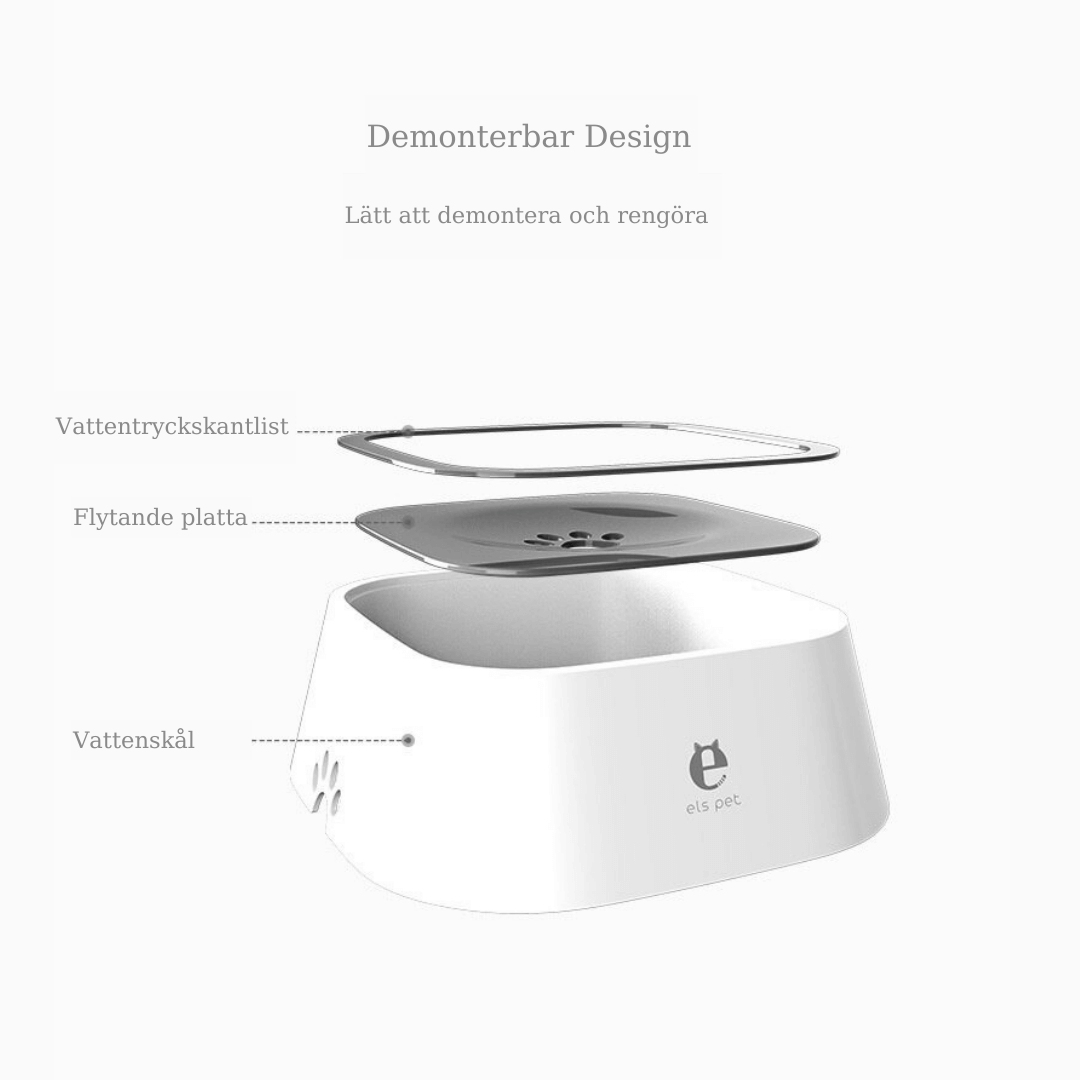 SpillFri™ vattenskål 1.5L