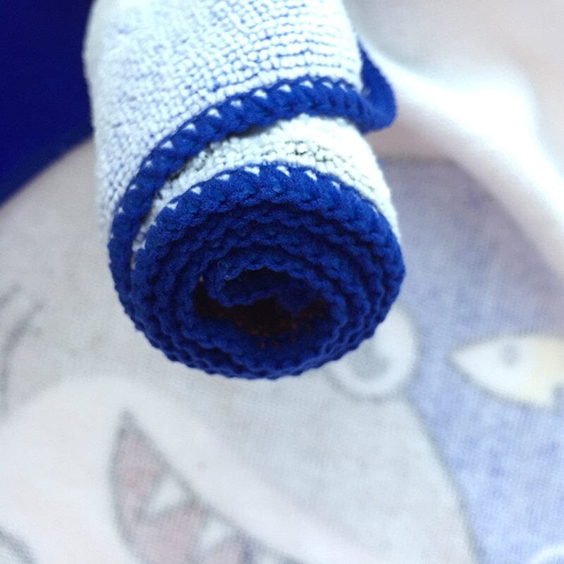 Strandhanddukar med huva för barn