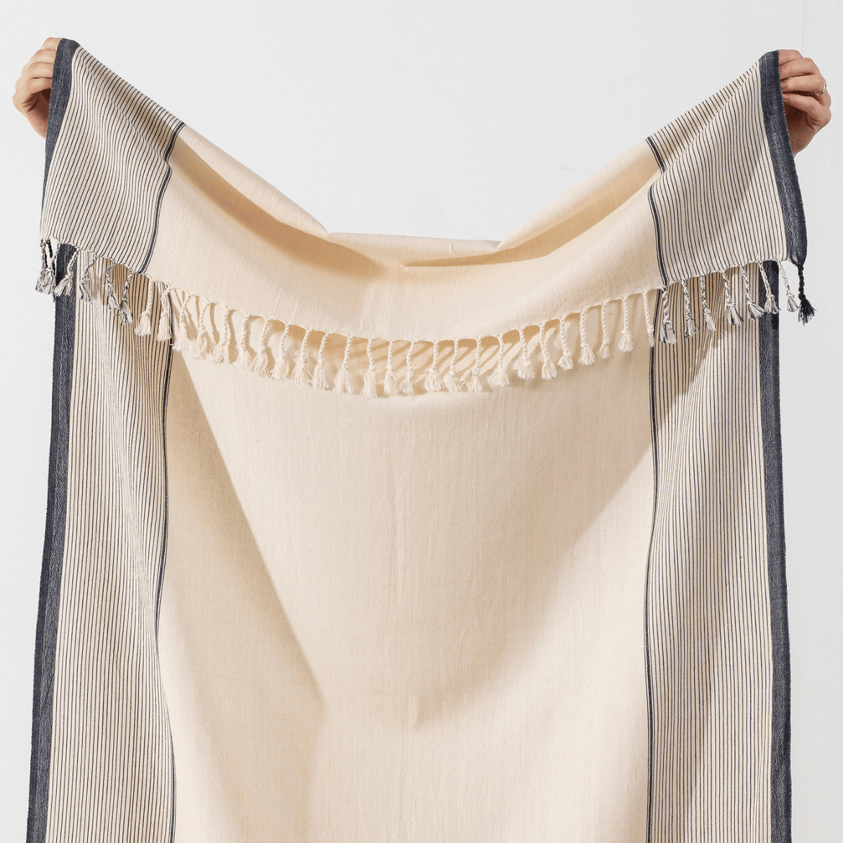 Strandhandduk beige handduksset