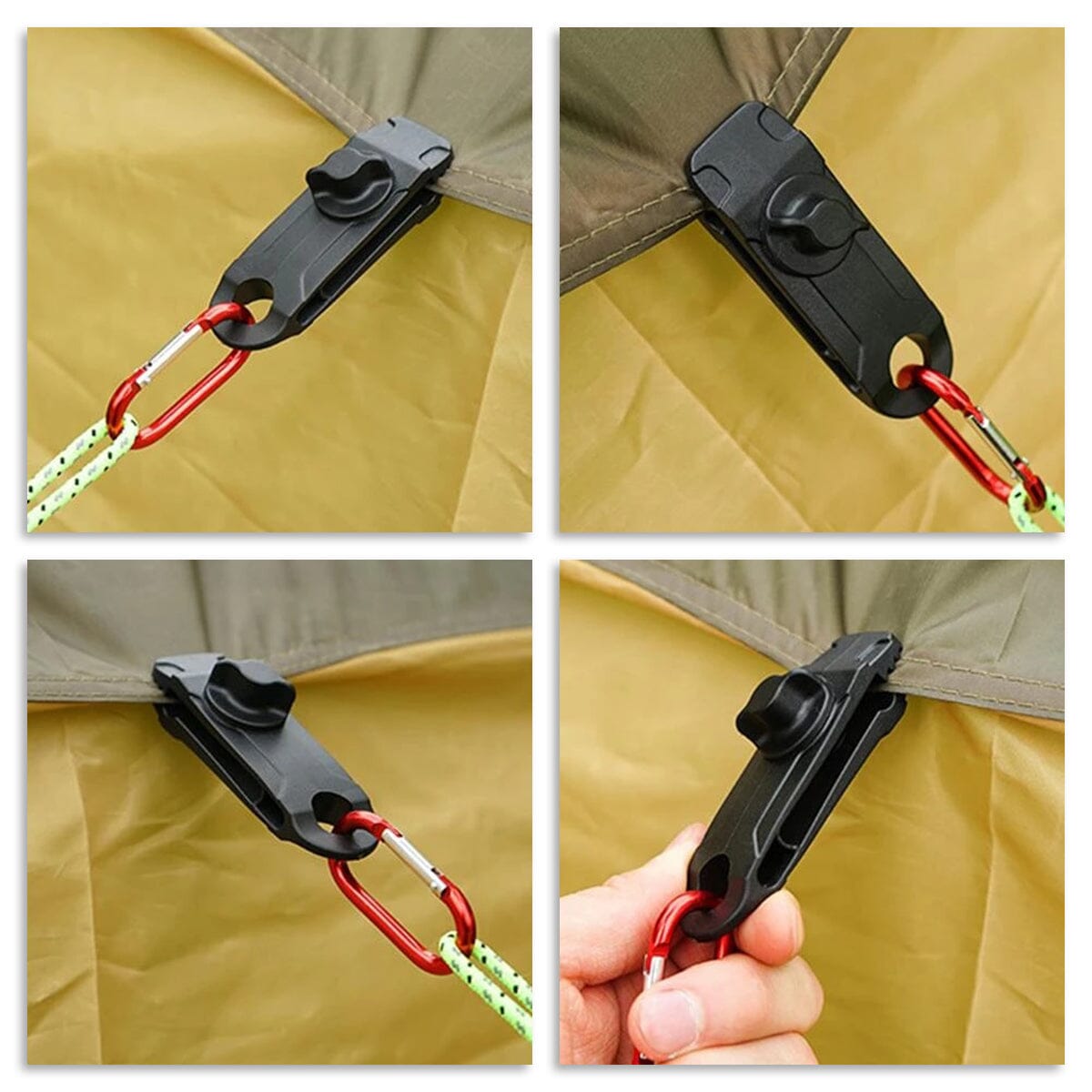 TarpTitan™ - Kraftiga presenningsklämmor