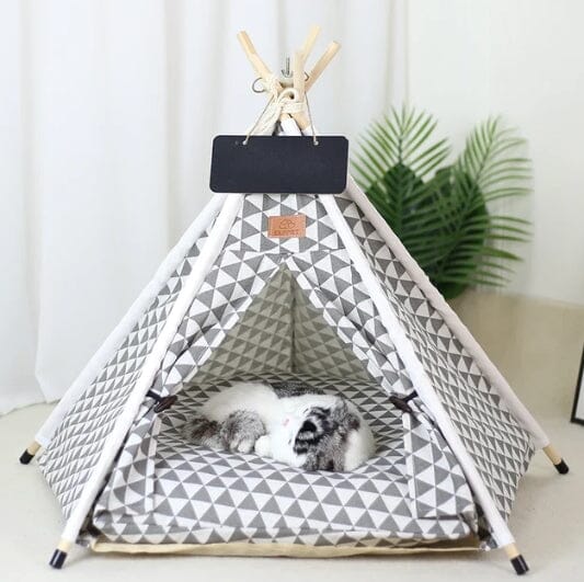 Tipi tält för hund och katt – mysig och trygg sovplats