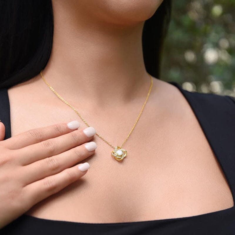 To My Love - Halsband - Med äkta ros - present till henne