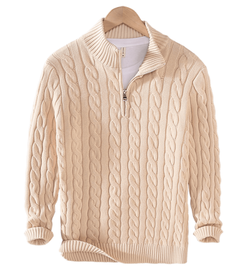 Tröja med dragkedja