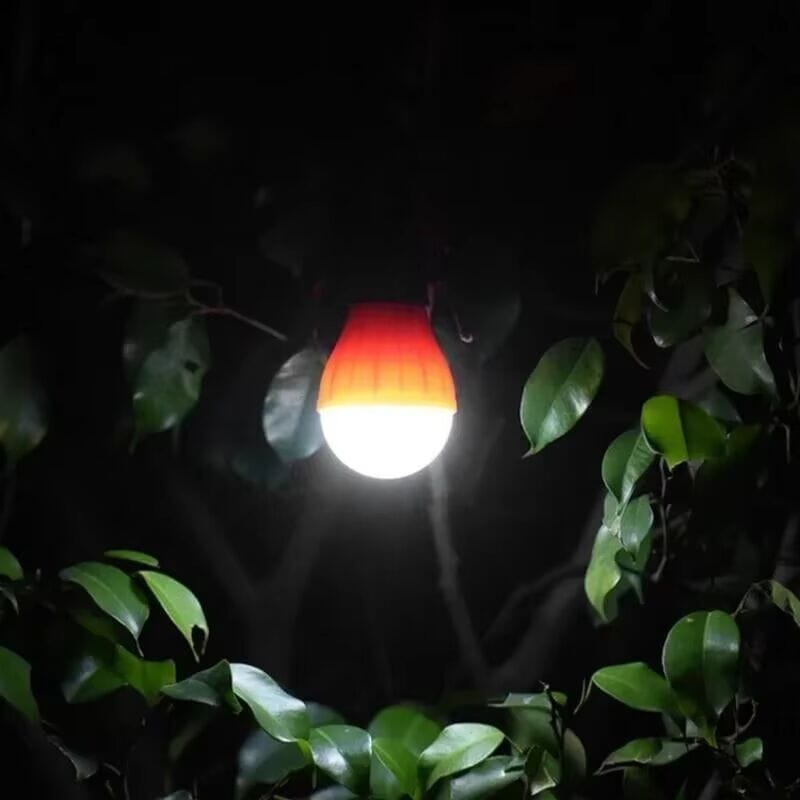Upphängbar Campinglampa – Bärbar LED-Lampa för Camping och Nödsituationer