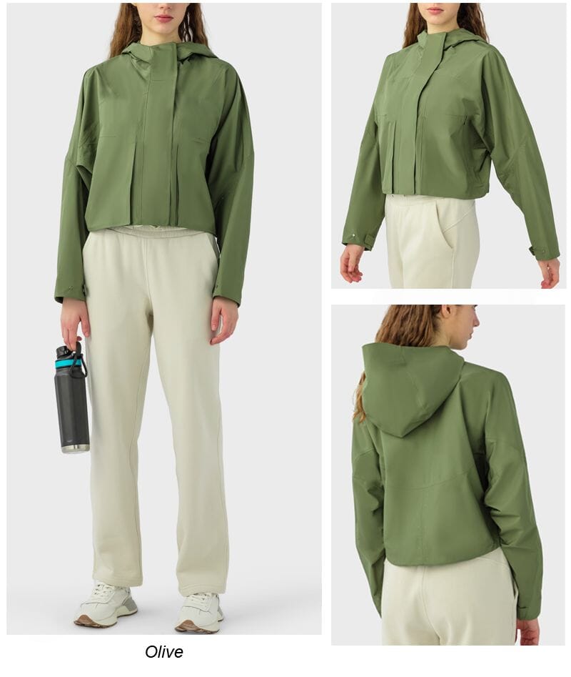 Vattentät & Vindtät Outdoor Jacka för Damer – Perfekt för Äventyr i Alla Väder