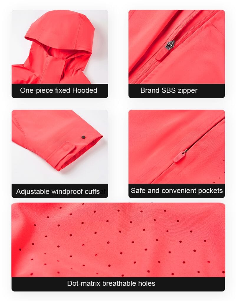 Vattentät & Vindtät Outdoor Jacka för Damer – Perfekt för Äventyr i Alla Väder