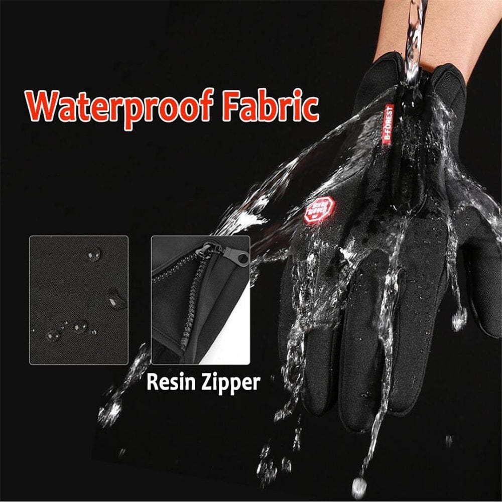 Vattentäta handskar med Touchskärmsfunktion